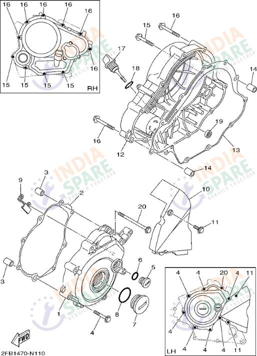 CRANKCASE COVER 1